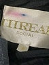 Thread Social Argyle Black Casual Dress Size 6 - photo 7