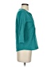 L.L.Bean Teal 3/4 Sleeve Top Size XS - photo 4
