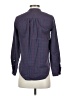 J.Crew 100% Cotton Argyle Blue Long Sleeve Blouse Size 0 - photo 2