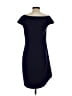 Halston Heritage Solid Blue Casual Dress Size S - photo 2