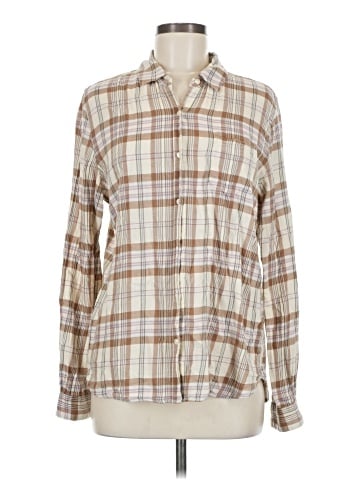 Birds of Paradis by Trovata Long Sleeve Button-Down Shirt (view 1)