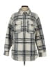 J by Joie Plaid Ivory White Fleece Size S - photo 1