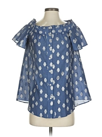 Shoshanna Short Sleeve Blouse (view 1)