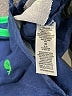 Little Me 100% Cotton Blue 3/4 Sleeve Top 0-3 MO / 3 MO - photo 4