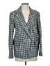 Elie Tahari Houndstooth Gray Blazer Size SmEstimated - photo 1