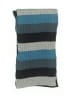 Unbranded Stripes Teal Blue Scarf One size - photo 2