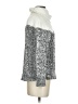 Workshop Republic Clothing Tweed Silver Turtleneck Sweater Size S - photo 4