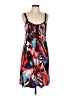 Bali Graphic Red Casual Dress Size L (estimated) - photo 1