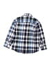 Tea 100% Cotton Plaid Blue Long Sleeve Button-Down Shirt Size 6 - photo 2