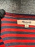Madewell Stripes Red Casual Dress Size 0 - photo 7