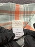 J.Crew 100% Cotton Plaid Orange Long Sleeve Button-Down Shirt Size 6 - photo 7
