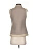 Laura Ashley Gray Tan Vest Size S - photo 2