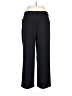 Halogen 100% Polyester Solid Black Dress Pants Size 14 - photo 2