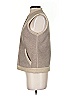 Laura Ashley Gray Tan Vest Size S - photo 5