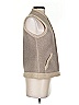 Laura Ashley Gray Tan Vest Size S - photo 4