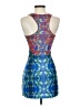 Dakine Paisley Blue Cocktail Dress Size XS - photo 2