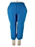 Kasper Blue Linen Pants Size 18 - photo 2