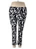 Chico's Graphic Black Active Pants Size XXL (4) - photo 1