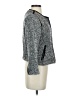 Saks Fifth Avenue Tweed Gray Jacket Size 4 - photo 4