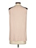 BCBGMAXAZRIA 100% Polyester Tan Pink Sleeveless Blouse Size XS - photo 2