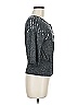 Harold's Gray Silver 3/4 Sleeve Top Size M - photo 4