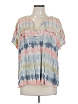 Caffé Marrakesh Short Sleeve Blouse