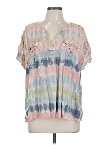 Caffé Marrakesh Short Sleeve Blouse (view 1)