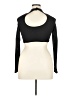 Glamorous Black Long Sleeve Top Size 14 - photo 2
