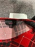 Discreet Plaid Red Casual Dress Size L - photo 7