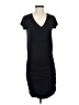 Athleta Solid Black Casual Dress Size XS - photo 1