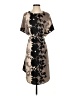 Christopher Deane Camo Brown Cocktail Dress Size XS - photo 1