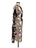Christopher Deane Camo Brown Cocktail Dress Size XS - photo 4