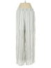 L'Atiste by Amy Stripes Silver White Casual Pants Size S - photo 2
