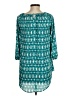 Copper Key 100% Polyester Teal 3/4 Sleeve Blouse Size S - photo 2