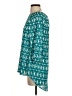 Copper Key 100% Polyester Teal 3/4 Sleeve Blouse Size S - photo 5