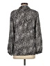Adrianna Papell 100% Polyester Animal Print Gray Long Sleeve Blouse Size S - photo 2