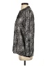 Adrianna Papell 100% Polyester Animal Print Gray Long Sleeve Blouse Size S - photo 5