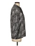 Adrianna Papell 100% Polyester Animal Print Gray Long Sleeve Blouse Size S - photo 4