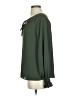 Banana Republic 100% Polyester Green Long Sleeve Blouse Size XS - photo 5