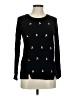 Ann Taylor LOFT Outlet 100% Rayon Stars Black Pullover Sweater Size M (petite) - photo 1