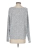 Sadie & Sage Metallic Silver Pullover Sweater Size S - photo 2