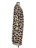 Hayden 100% Acrylic Animal Print Leopard Print Tan Cardigan Size S - photo 4