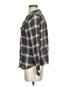 Zara Basic Plaid Green Long Sleeve Button-Down Shirt Size S - photo 5