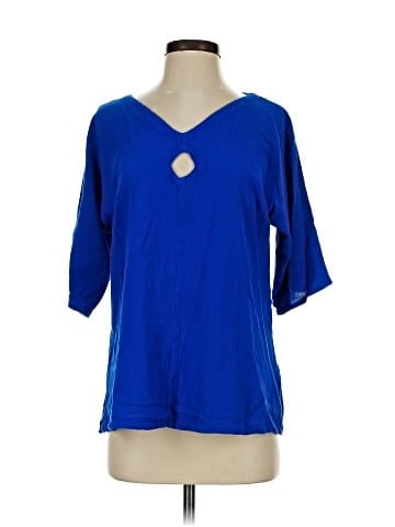 Oh My Gauze! Short Sleeve Blouse (view 1)