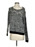 Romeo & Juliet Couture 100% Acrylic Tweed Gray Pullover Sweater Size S - photo 1