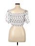 Shein Curve Ivory Short Sleeve Blouse Size 16 Plus (2) - photo 2
