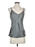 Brochu Walker 100% Polyester Silver Sleeveless Top Size S - photo 1