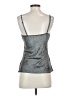 Brochu Walker 100% Polyester Silver Sleeveless Top Size S - photo 2