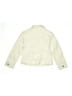 Gap Kids Outlet Solid Ivory White Jacket Size 6 - 7 - photo 2