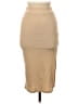Miss Selfridge Solid Tan Casual Skirt Size 6 - photo 1